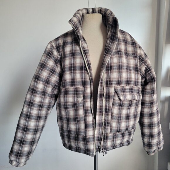 Urban Outfitters BDG Women’s Plaid Puffer Jacket (Size: Medium) - Picture 6 of 15